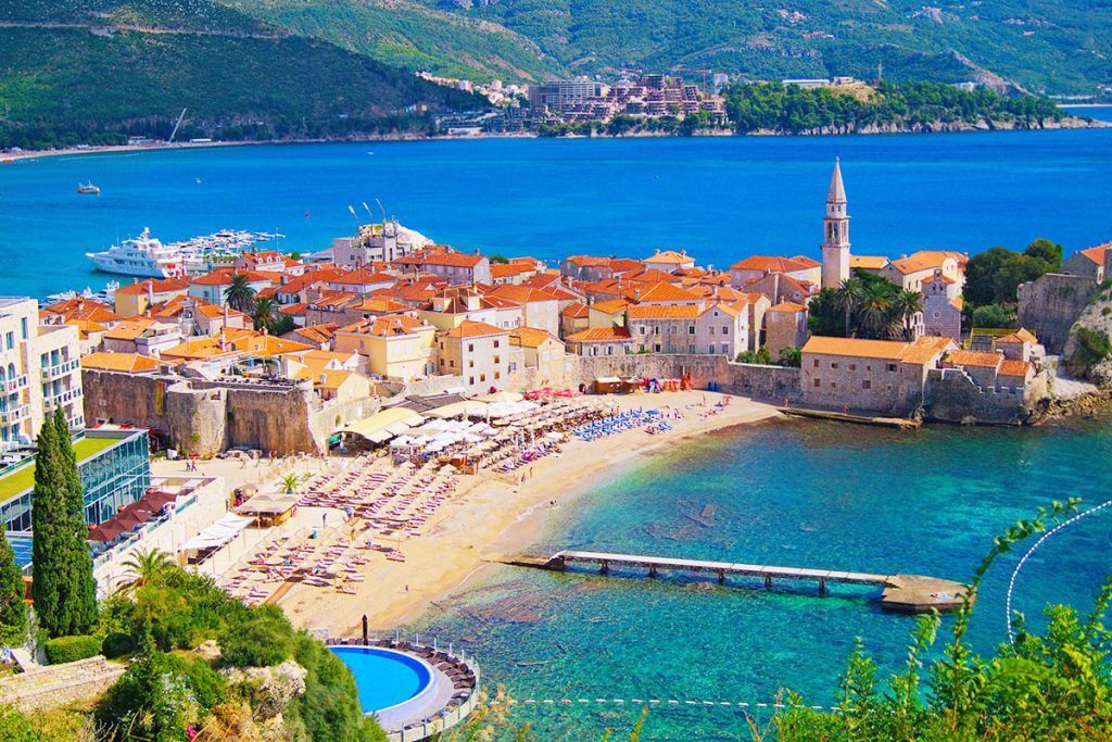 Beaches in Budva
